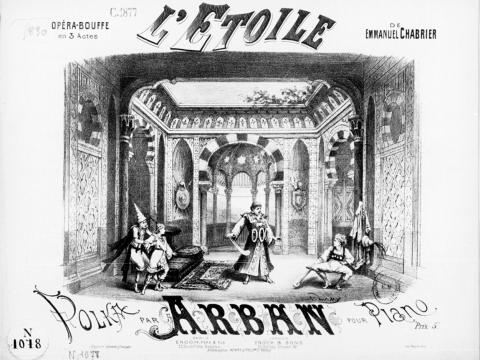 l'Etoile d'Emmanuel Chabrier Opera Avignon