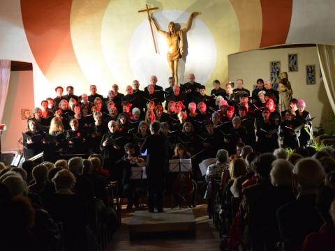 Choeur Symphonique performs in Cap d'Agdes